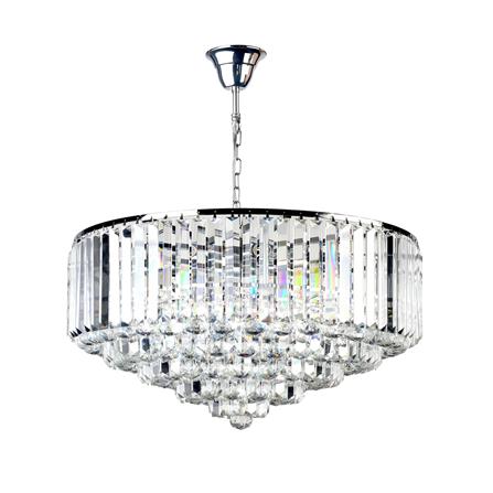 ไฟช่อ L&E 01-02749 สีใส/เงิน 12 หัว_0