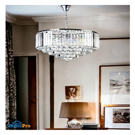 ไฟช่อ L&E 01-02749 สีใส/เงิน 12 หัว_3