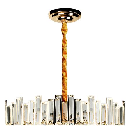 ไฟช่อ L&E 01-02579 สีทอง/ใส 23 หัว_2