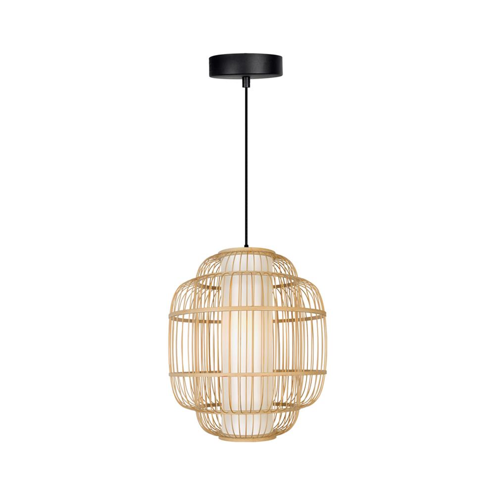 ไฟช่อ LUMAX 01-03075 สีน้ำตาล/ขาว/ดำ 1 หัว