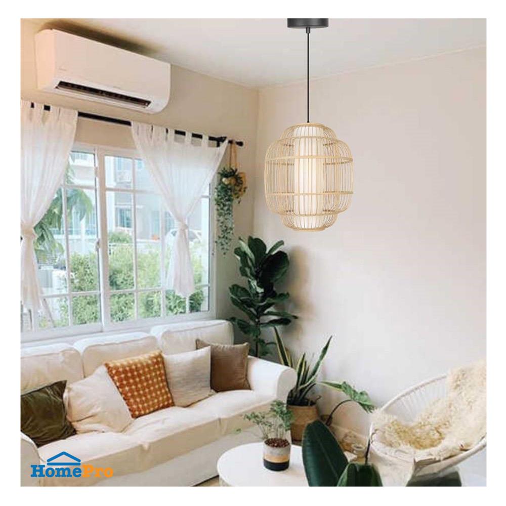 ไฟช่อ LUMAX 01-03075 สีน้ำตาล/ขาว/ดำ 1 หัว