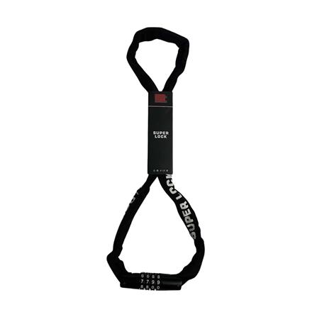 อุปกรณ์ล็อกโซ่รหัส SUPER LOCK สีดำ_0