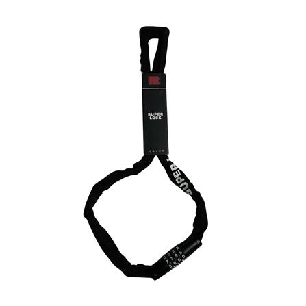 อุปกรณ์ล็อกโซ่รหัส SUPER LOCK สีดำ_1