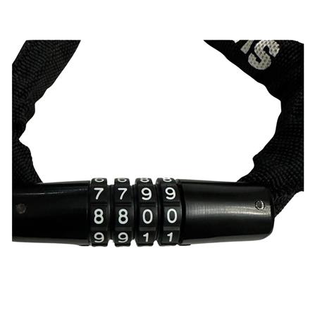 อุปกรณ์ล็อกโซ่รหัส SUPER LOCK สีดำ_2