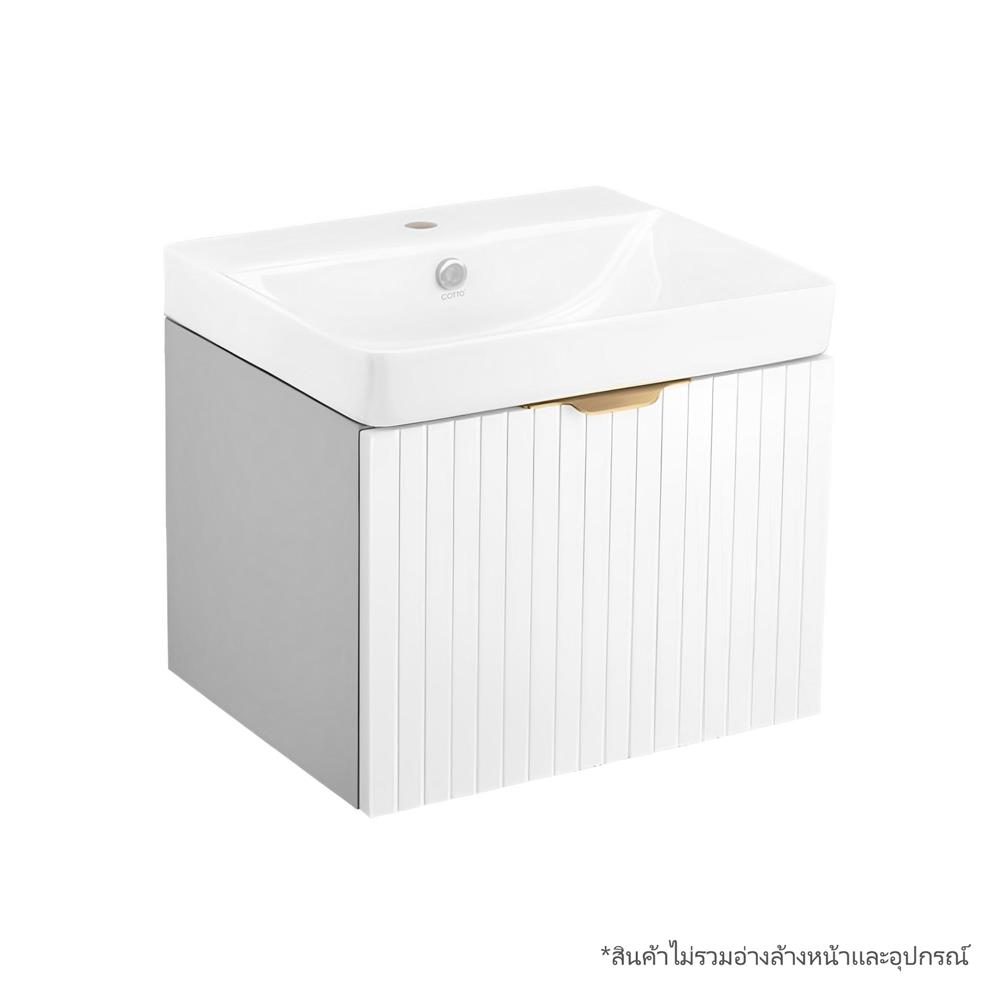 เคาน์เตอร์แขวนผนัง COTTO V00181NWH สีขาว