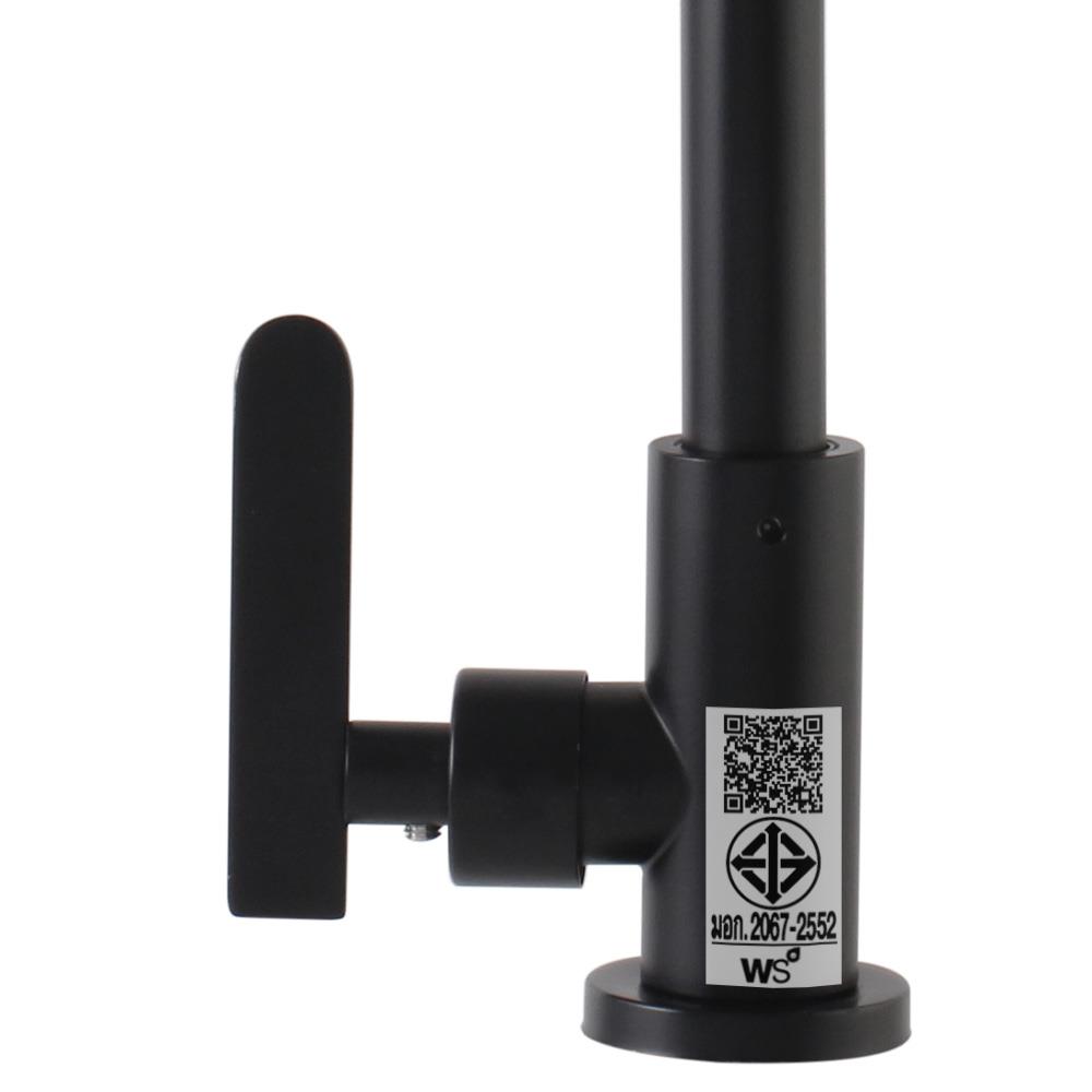 ก๊อกซิงค์เดี่ยวเคาน์เตอร์ WS WS-2131J-BA สีดำ