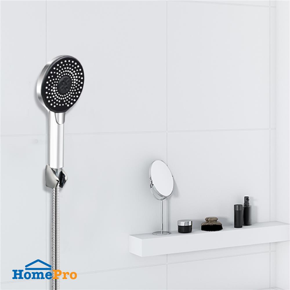 ชุดฝักบัวสายอ่อน 3 ระดับ HONS SS314-CH สีโครม