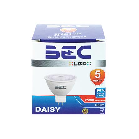 หลอด LED BEC MR16/PAR DAISY 5 วัตต์ WARM WHITE GU5.3_1