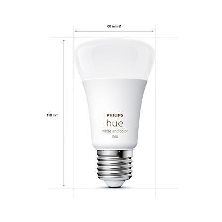 ชุดหลอด LED PHILIPS A60 HUE 9.5 วัตต์ RGB E27 แพ็ก 3 ชิ้น_3