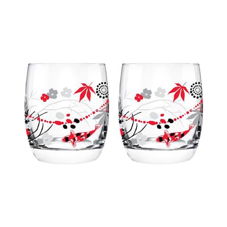 แก้วน้ำ 265 มล. OCEAN GLASS JAPANESE GARDEN แพ็ก 2 ใบ