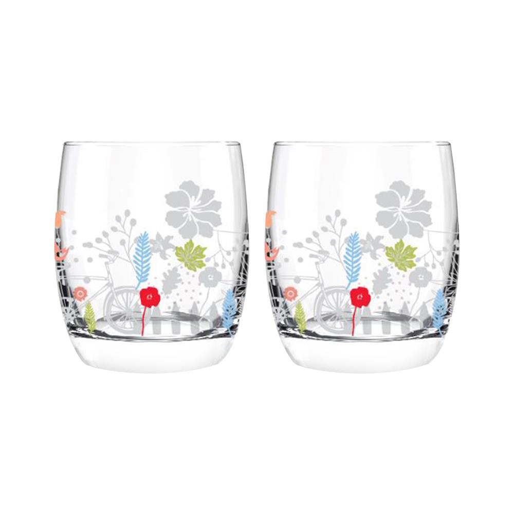 แก้วน้ำ 265 มล. OCEAN GLASS ENGLISH GARDEN แพ็ก 2 ใบ