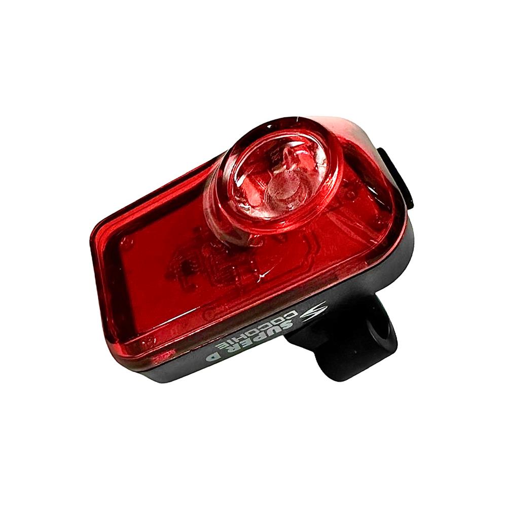 ไฟท้ายจักรยาน SUPER D S2102 สีแดง