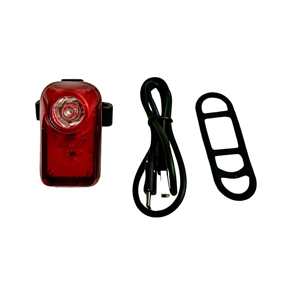 ไฟท้ายจักรยาน SUPER D S2102 สีแดง