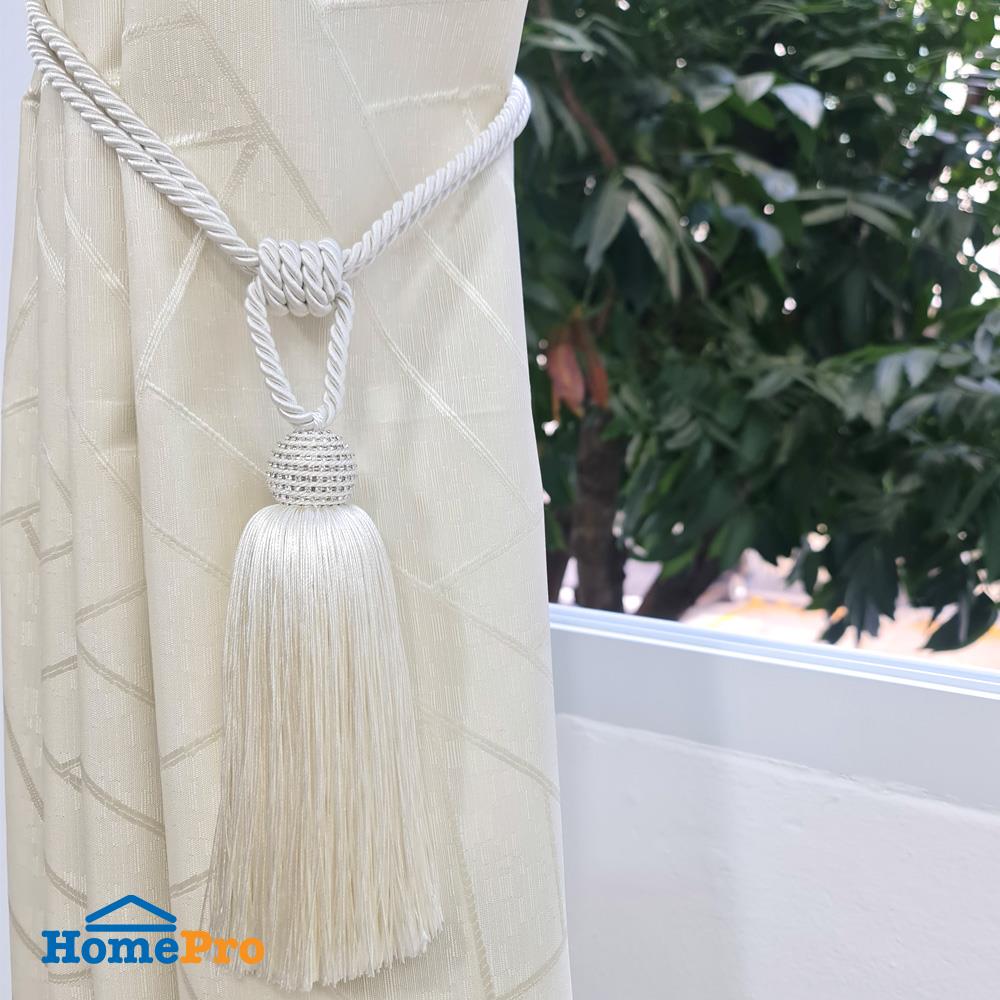 สายรวบม่าน HOME LIVING STYLE GLITTER สีครีม