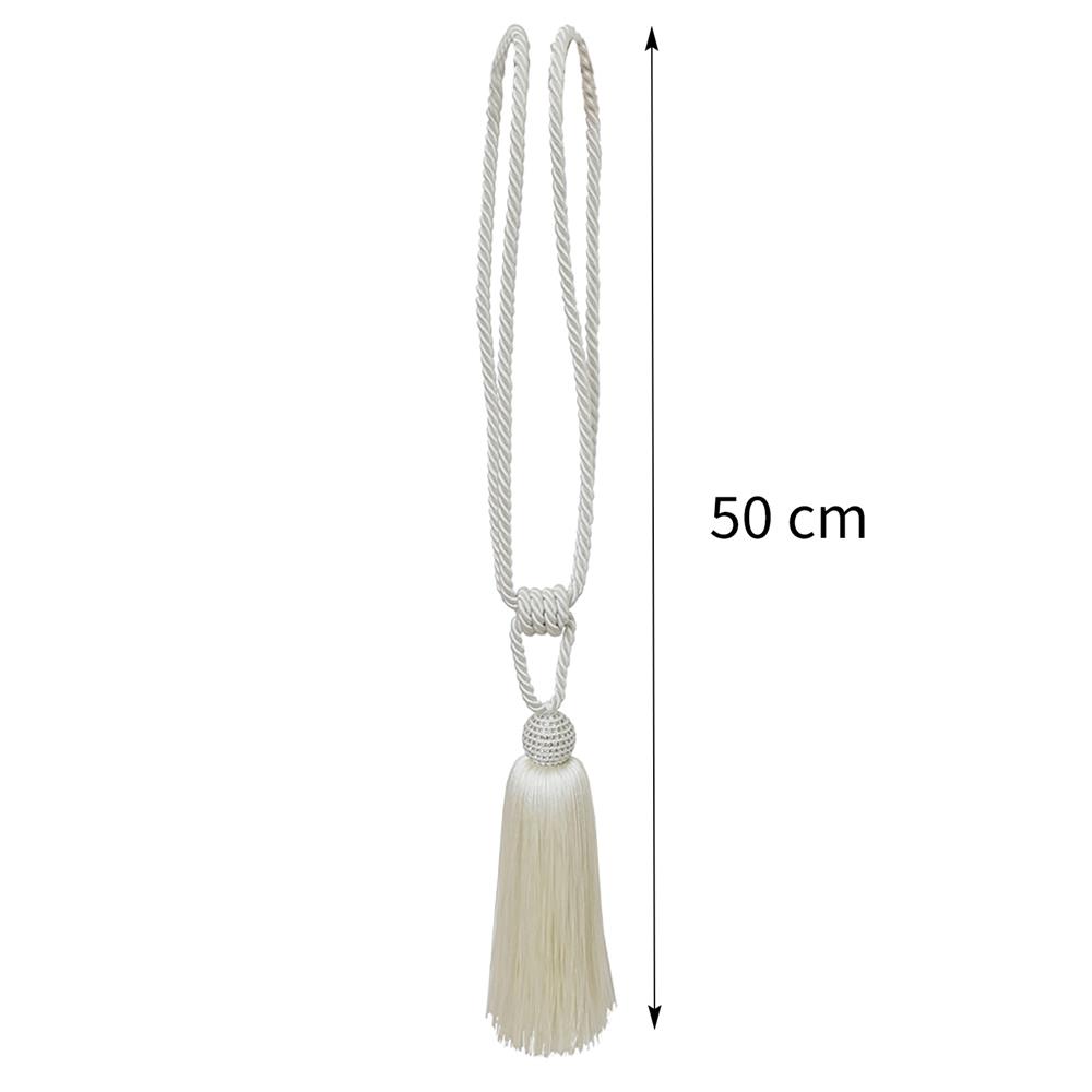 สายรวบม่าน HOME LIVING STYLE GLITTER สีครีม