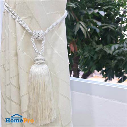 สายรวบม่าน HOME LIVING STYLE GLITTER สีครีม_3