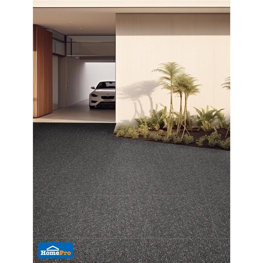 กระเบื้องพื้น 60x60 ซม. COTTO เวียนนา กราไฟต์ ดำ PM 1.44 ตร.ม.