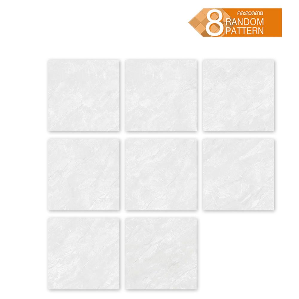 กระเบื้องพื้น 60x60 ซม. COTTO อีปิค ขาว PM 1.44 ตร.ม.