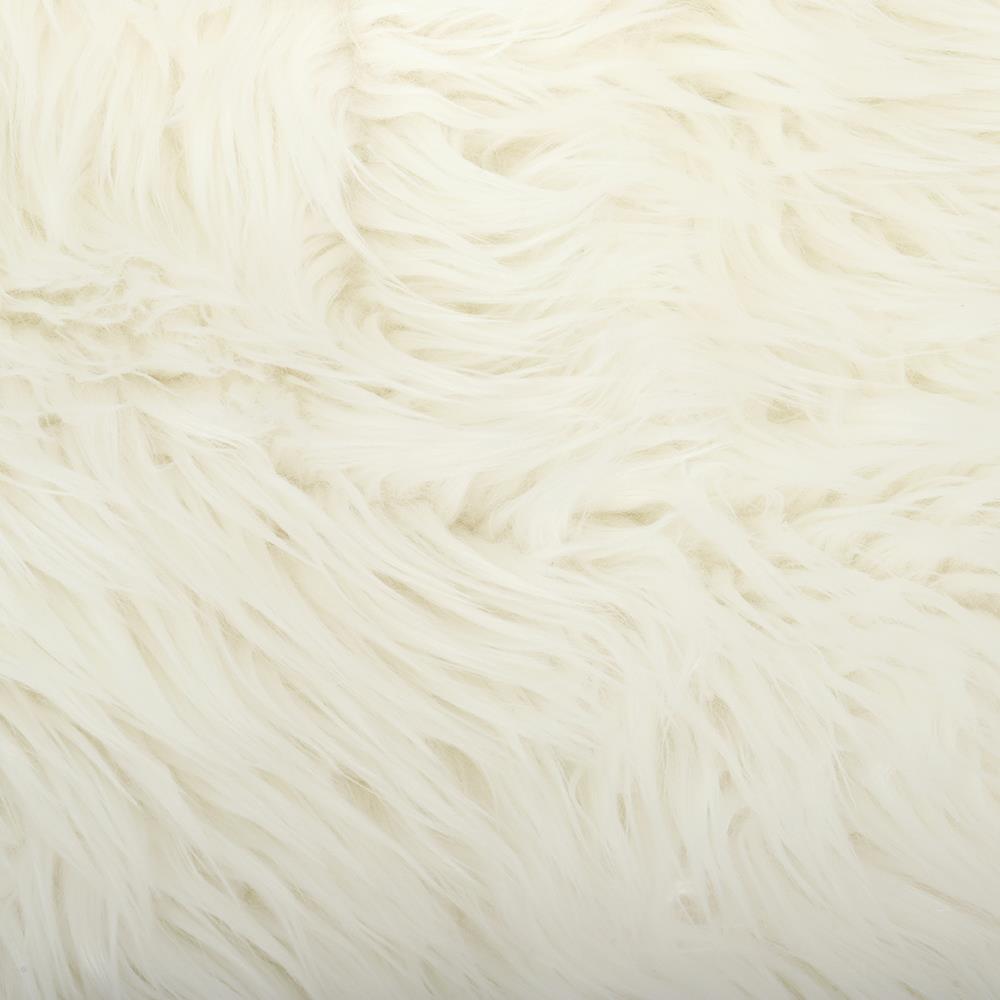 พรมขนแกะเทียม BENETTA ALICIA 150X210 ซม. สีขาว