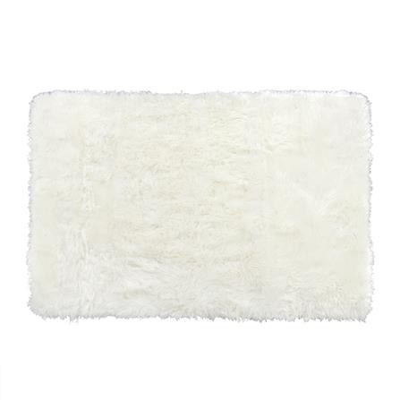 พรมขนแกะเทียม BENETTA ALICIA 150X210 ซม. สีขาว_1