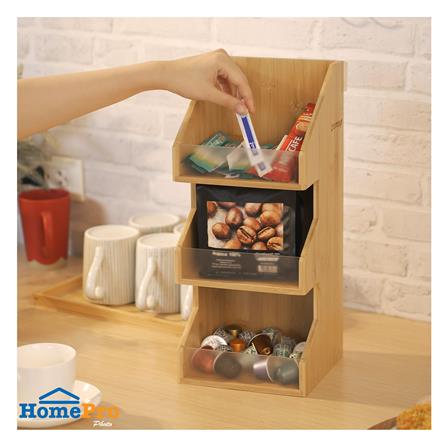 ชั้นใส่ของอเนกประสงค์ 3 ชั้น KECH BAMBOO MINI_3