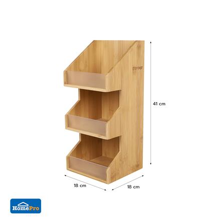 ชั้นใส่ของอเนกประสงค์ 3 ชั้น KECH BAMBOO MINI_4