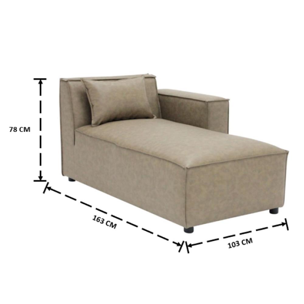 โซฟา KONCEPT ROBERTO 19213273 สีน้ำตาลอ่อน