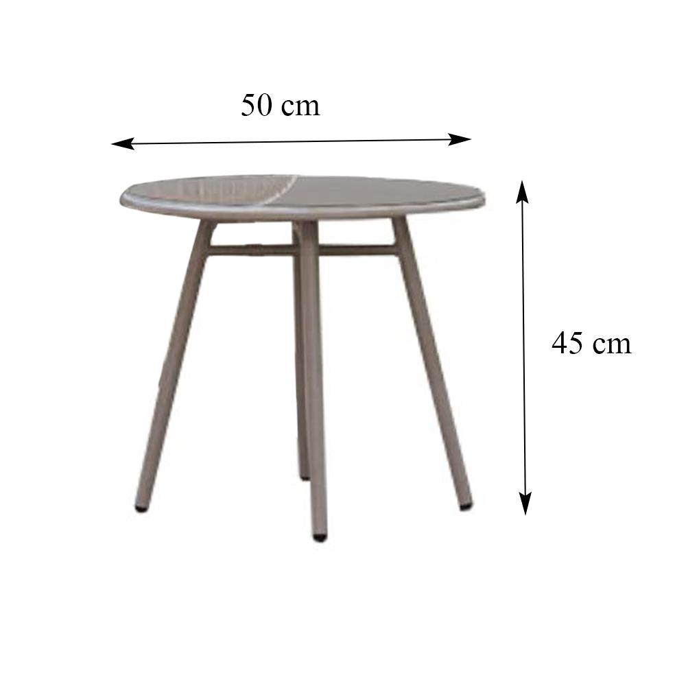 ชุดสนาม 2 ที่นั่ง BENETTA CAMILA สีเทา