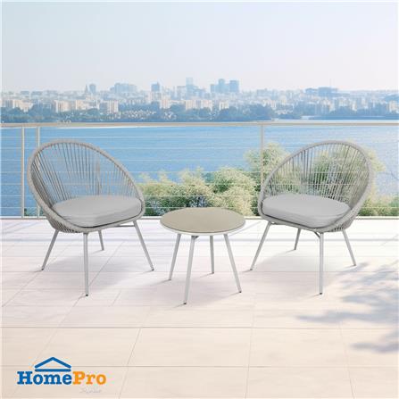 ชุดสนาม 2 ที่นั่ง BENETTA CAMILA สีเทา_5