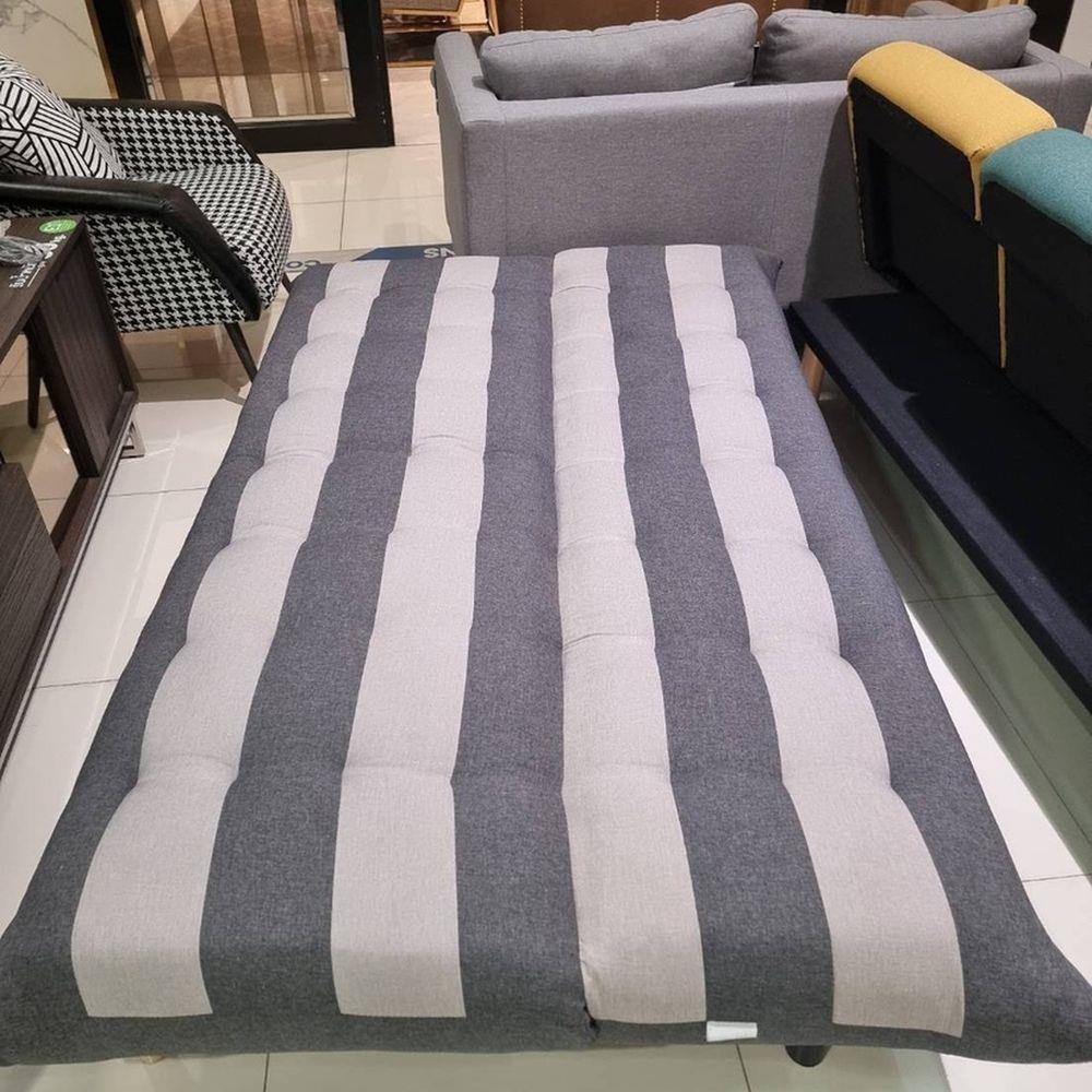 โซฟาเบด 3 ที่นั่ง SB FURNITURE MINDA 19170383 สีเทา