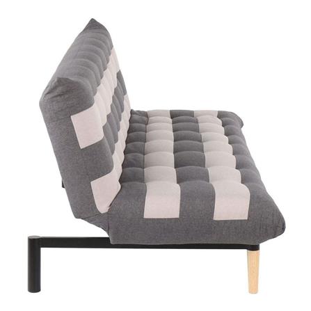 โซฟาเบด 3 ที่นั่ง SB FURNITURE MINDA 19170383 สีเทา_4