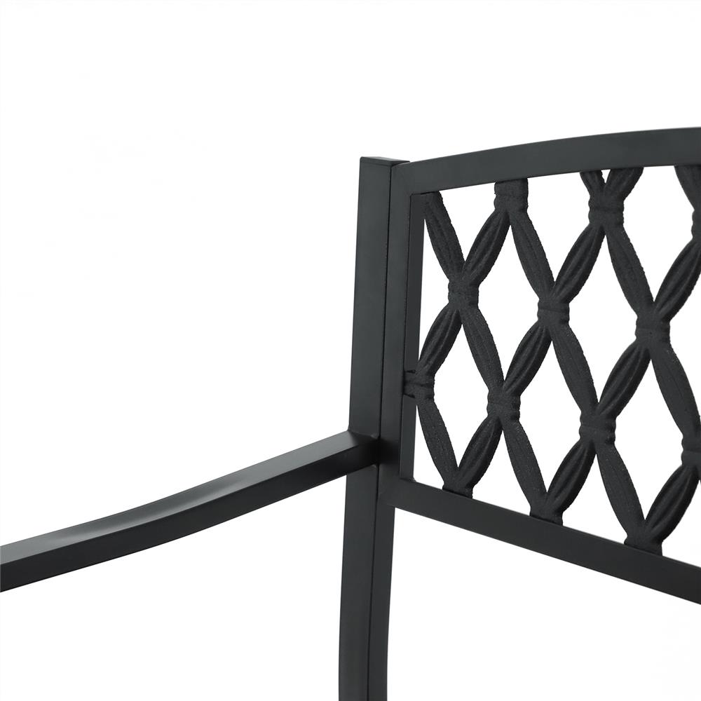 ม้านั่งสนาม SPRING MAXWELL สีดำ