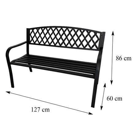 ม้านั่งสนาม SPRING MAXWELL สีดำ_9