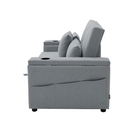 โซฟาเบด KONCEPT JAZLYN 19217894 สีเทา_3