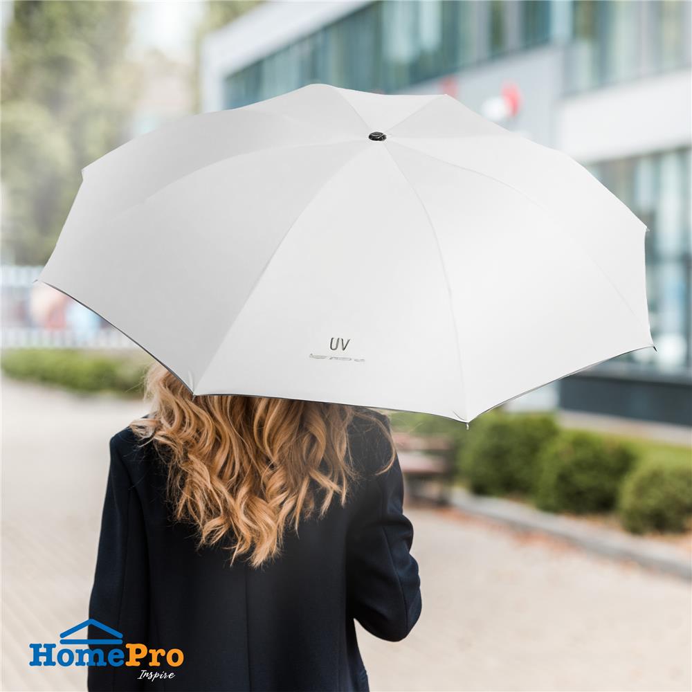 ร่มกันแดดกันฝน UV DEXZON สีเทา
