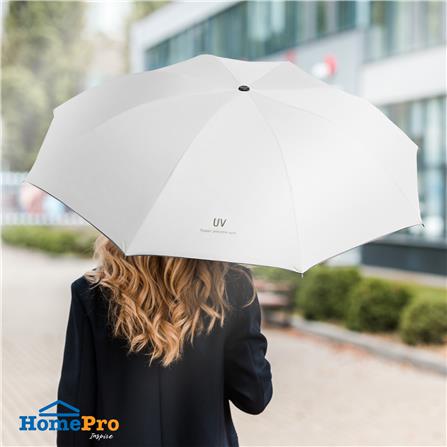 ร่มกันแดดกันฝน UV DEXZON สีเทา_4