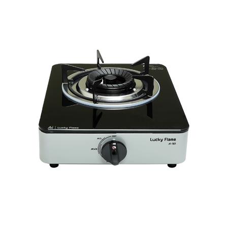 เตาแก๊สตั้งโต๊ะ 1 หัวแก๊ส LUCKY FLAME AI-101 สีเทา_0