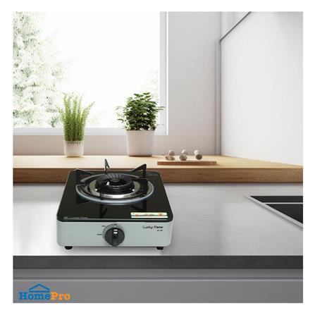 เตาแก๊สตั้งโต๊ะ 1 หัวแก๊ส LUCKY FLAME AI-101 สีเทา_3