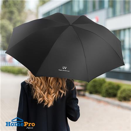 ร่มกันแดดกันฝน UV DEXZON สีดำ_4