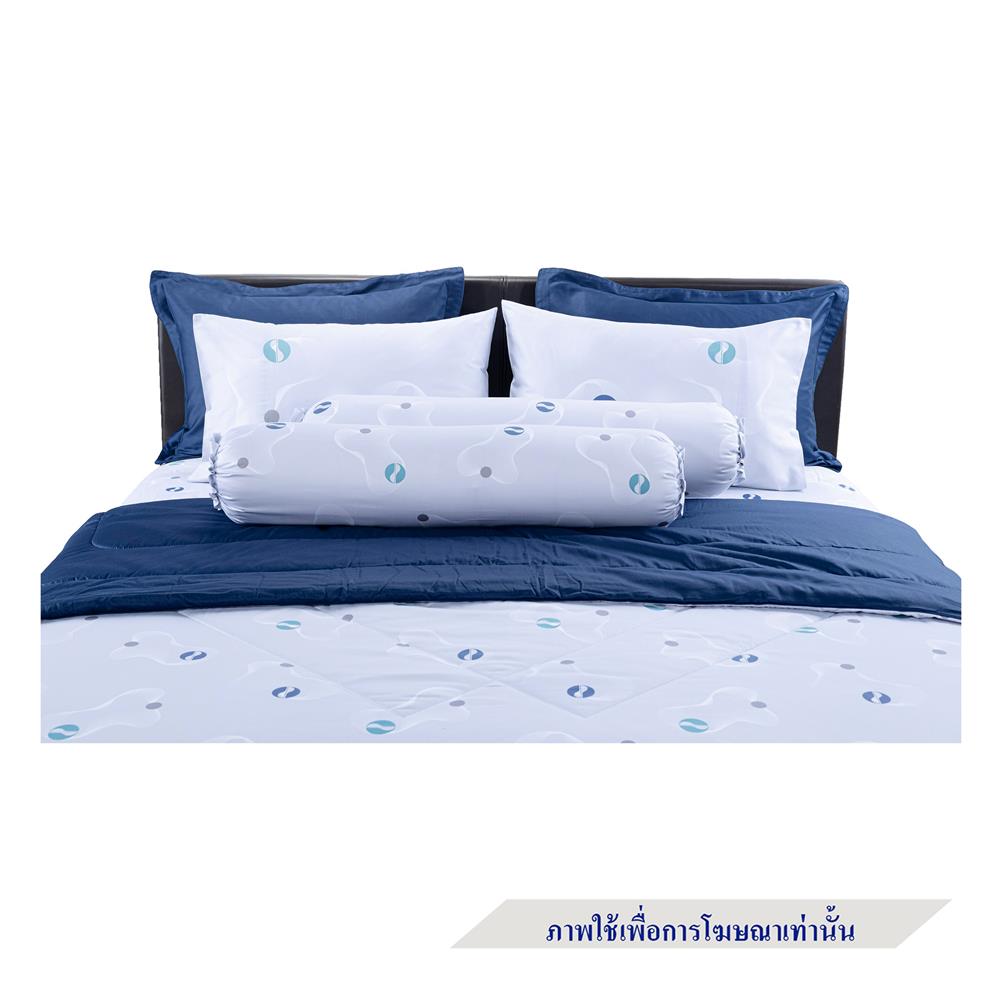 ชุดผ้าปูที่นอน 3.5 ฟุต 4 ชิ้น SANTAS WAVY GR