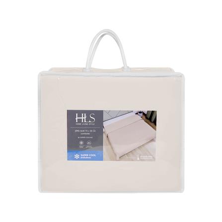 ผ้าห่ม HOME LIVING STYLE SUPER COOLING 70X90 นิ้ว สี LIGHT BROWN_3