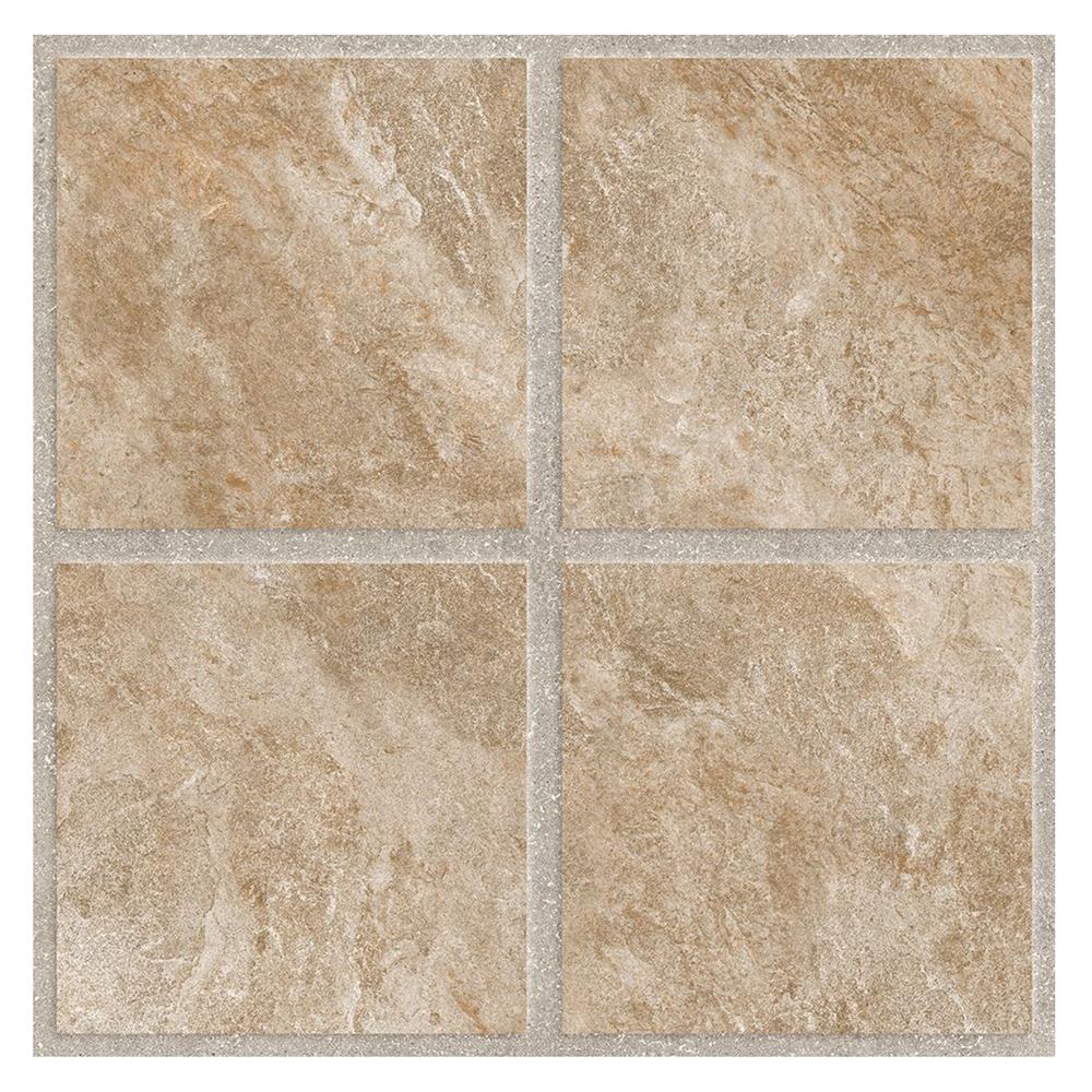 กระเบื้องพื้นพอร์ซเลน  40x40 ซม. TARA อัลเทอร่า น้ำตาล A 0.96 ตร.ม.