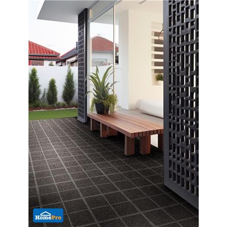 กระเบื้องพื้นพอร์ซเลน  40x40 ซม. TARA ลากูน่า เทาเข้ม A 0.96 ตร.ม._4