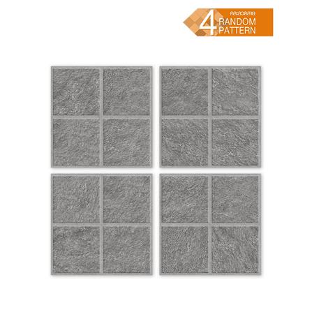 กระเบื้องพื้นพอร์ซเลน  40x40 ซม. TARA ซีแลนด์ เทา A 0.96 ตร.ม._1