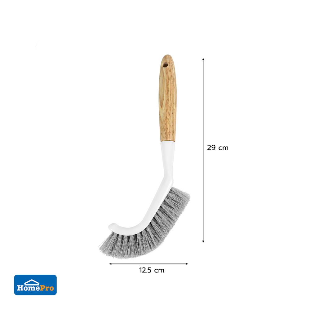 แปรงทำความสะอาดเข้าซอก ACCO MOKU 2x12.5x29 ซม. สีขาว/เทา