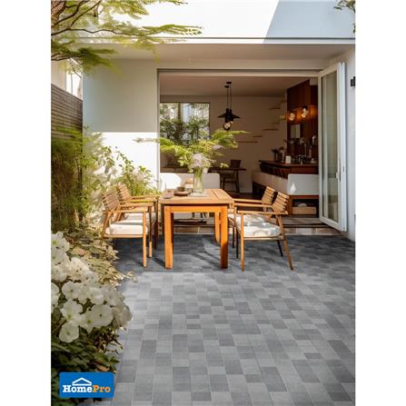 กระเบื้องพื้นพอร์ซเลน  16x16 นิ้ว TARA ไอแซค เทา PM (HYG) 0.96 ตร.ม._4