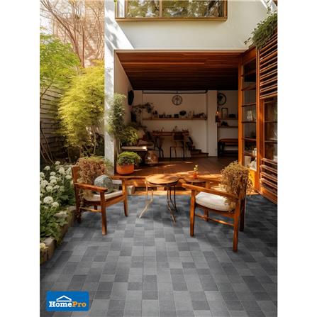 กระเบื้องพื้นพอร์ซเลน  16x16 นิ้ว TARA ไอแซค เทา PM (HYG) 0.96 ตร.ม._5