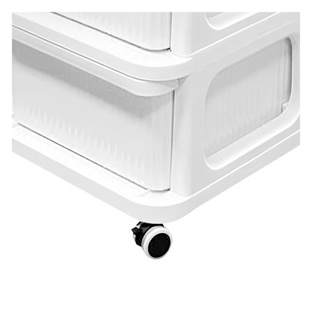 ตู้ลิ้นชัก 5 ชั้น STACKO CART 35x38.5x104 ซม. สีขาว_4