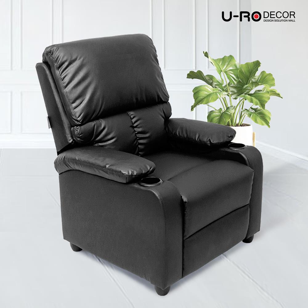 RECLINER 1 ที่นั่ง U-RO DECOR ANGOLA 000002002 สีดำ