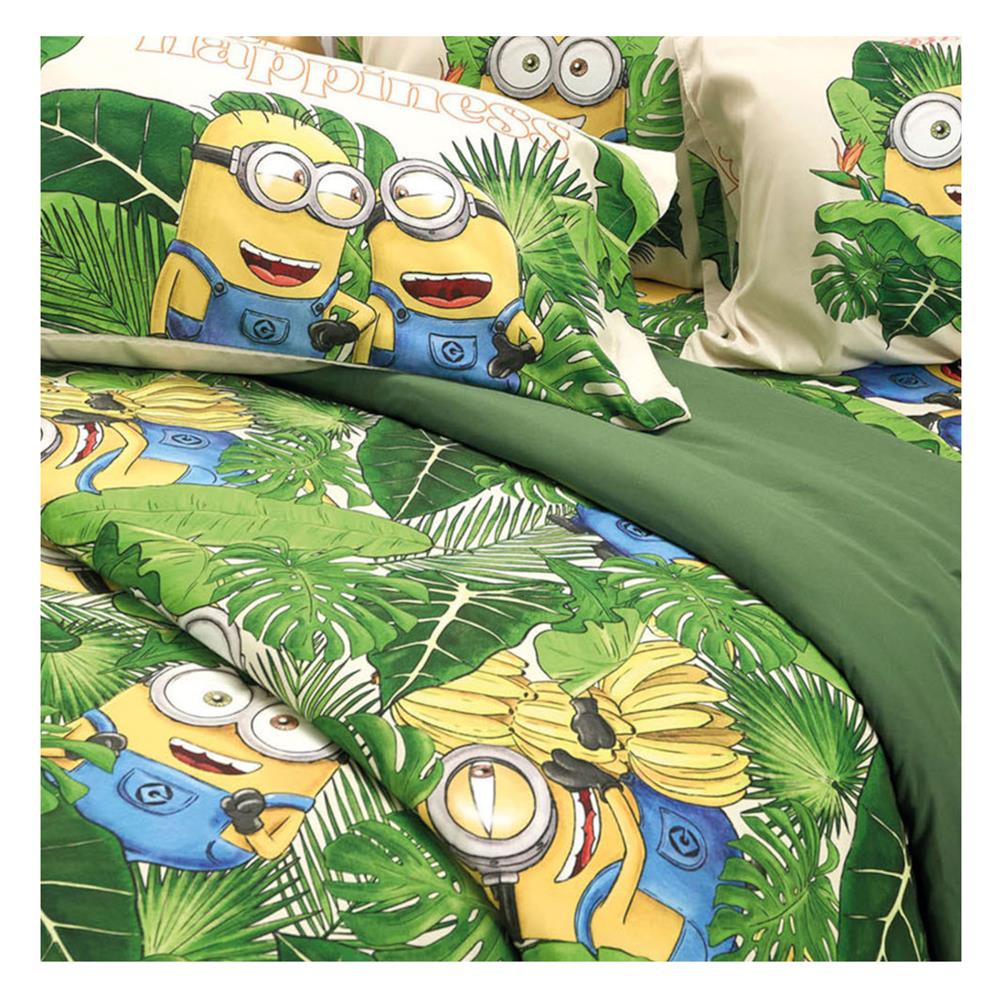 ชุดผ้าปูที่นอน 6 ฟุต 6 ชิ้น JESSICA MINIONS 22065-JP005